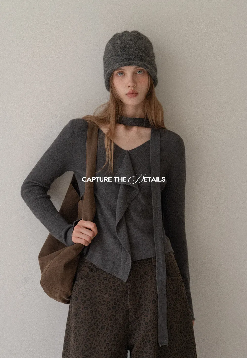 Leopard Print Wide Leg Pants