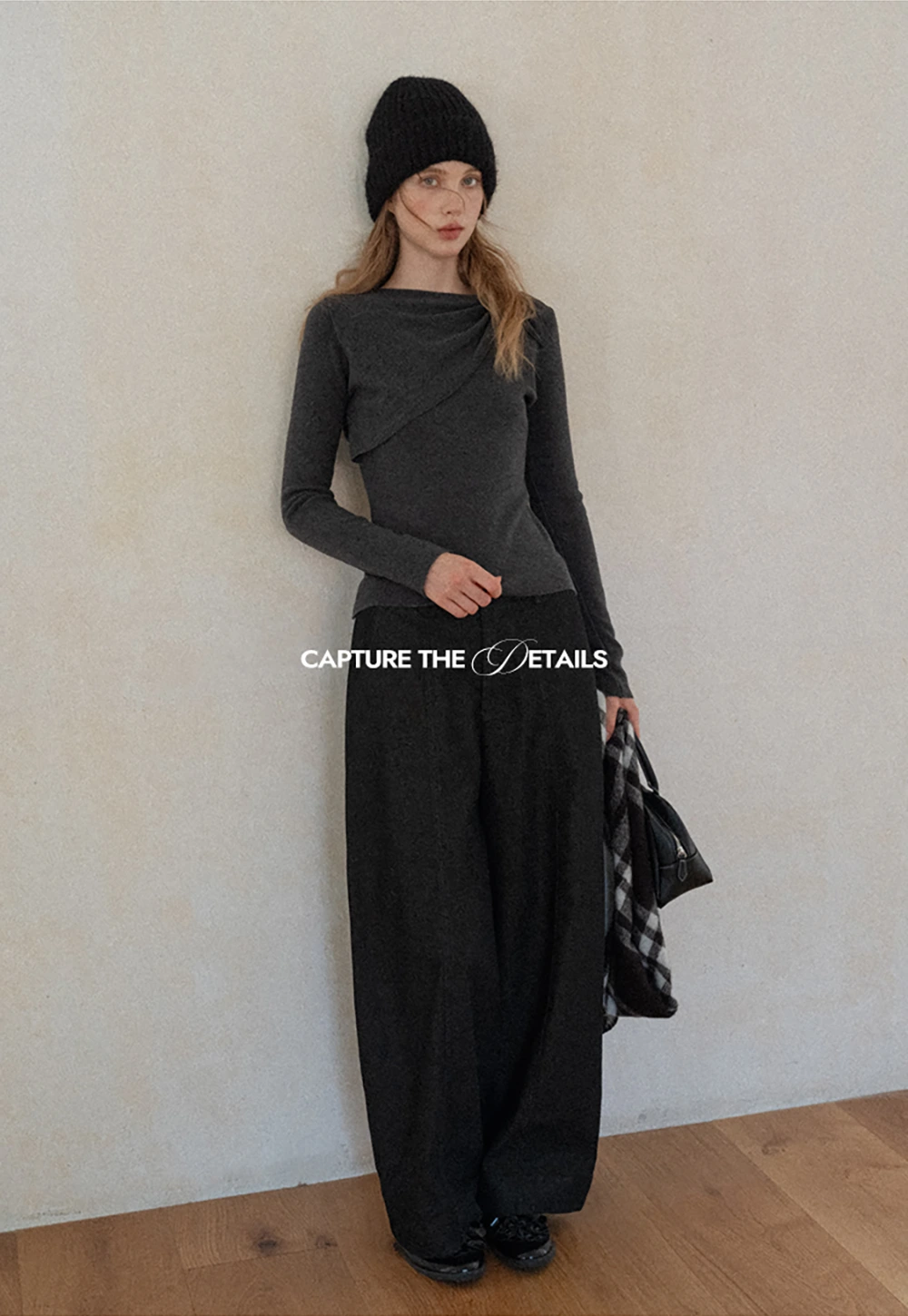 Womens High Waist Wide Leg Pants