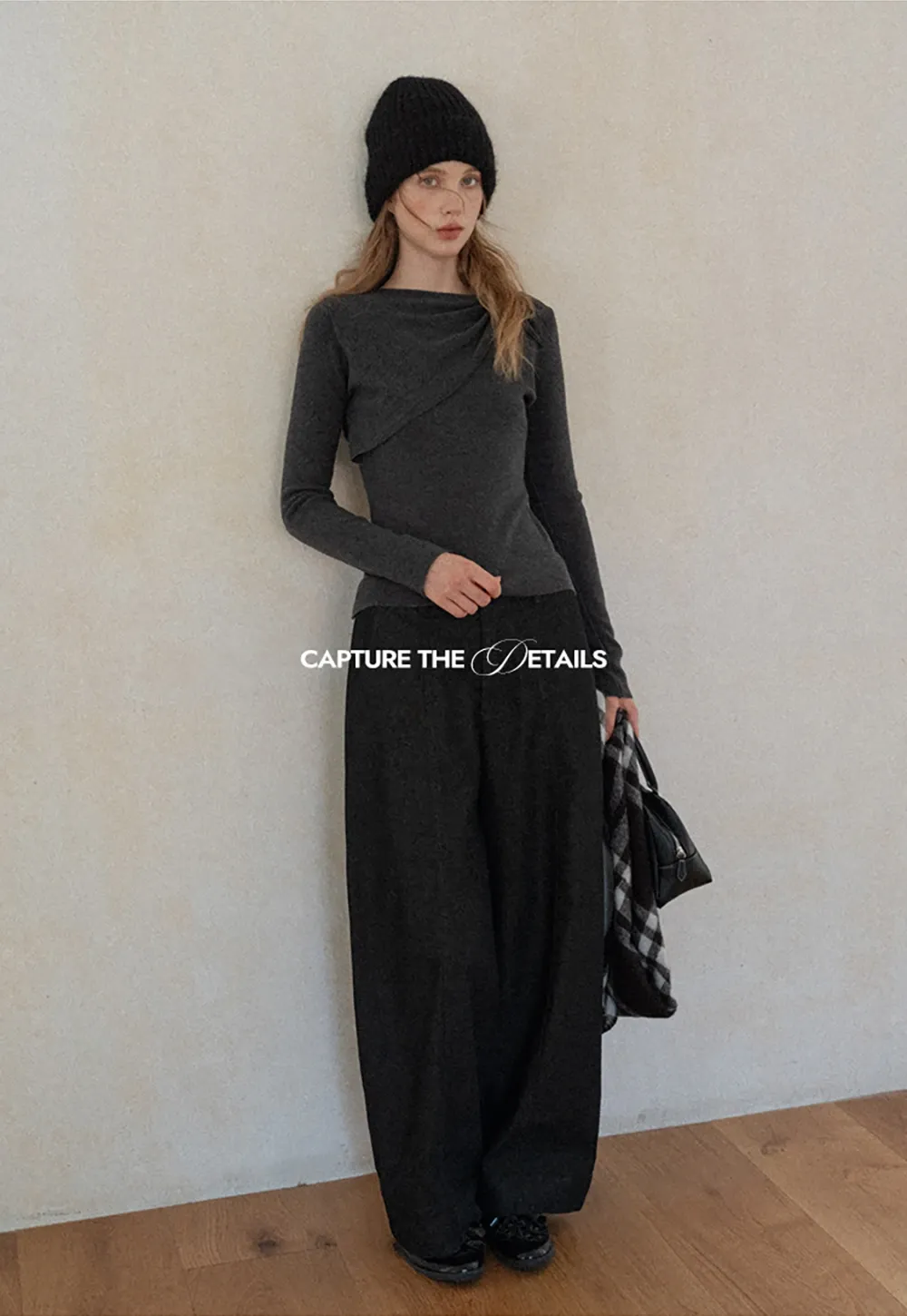 Womens High Waist Wide Leg Pants