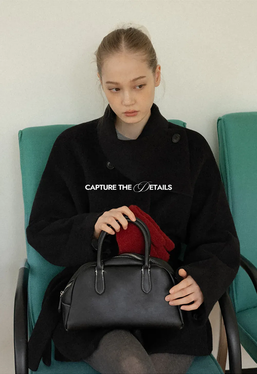 Belted Double Breasted Wool Coat