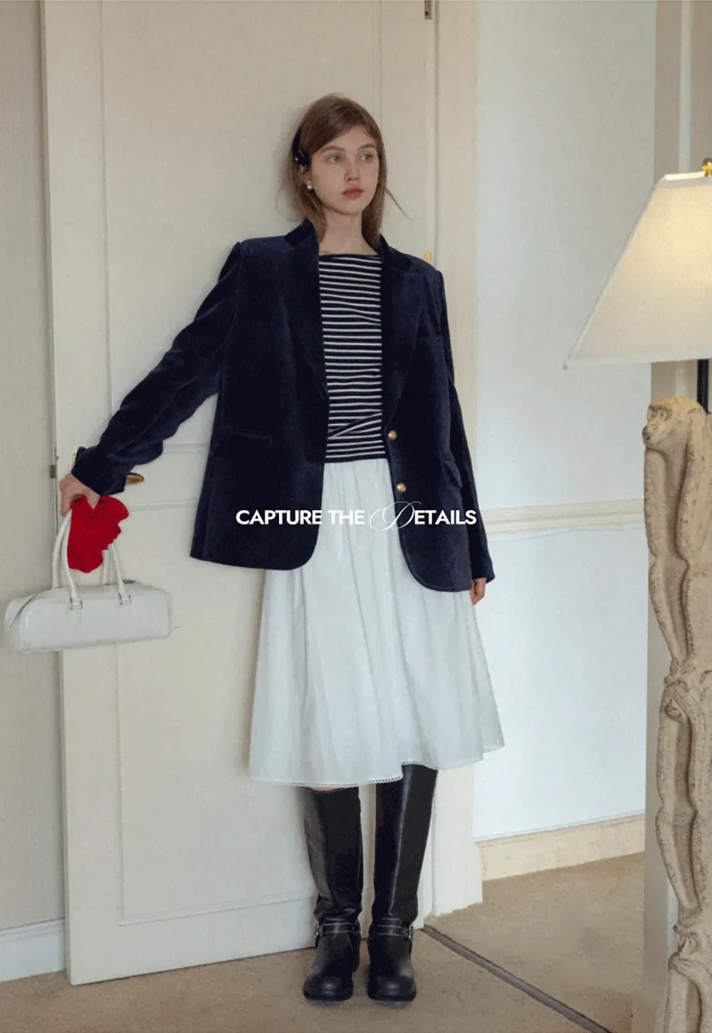 One Shoulder Long Sleeve Top