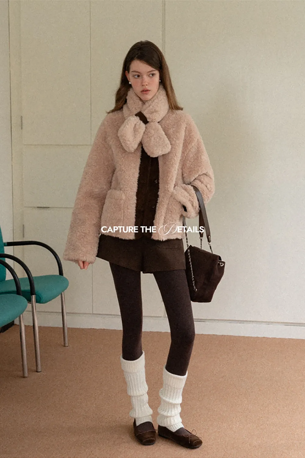 Cozy Wool Shorts with Big Pockets