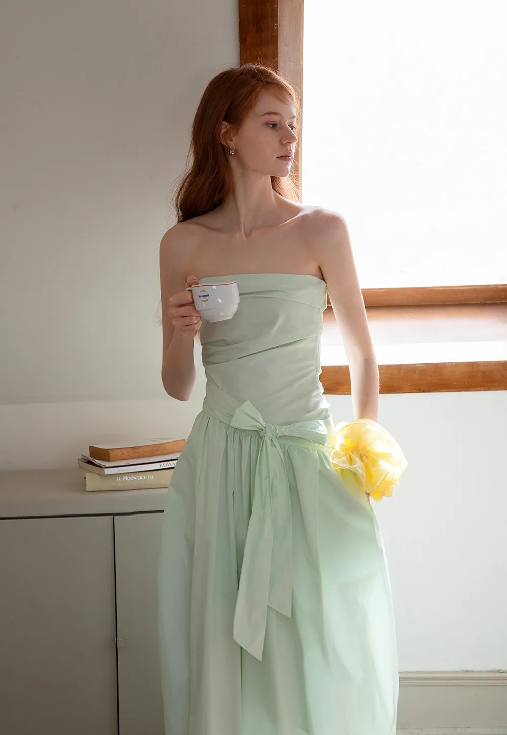 Elegant Strapless Dress