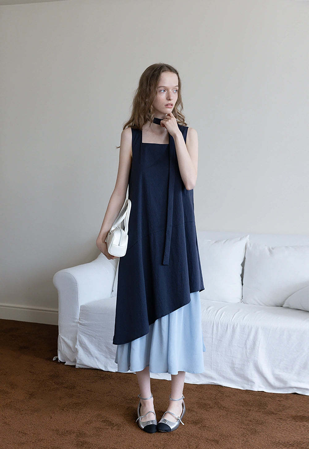 Asymmetric Layered Dress