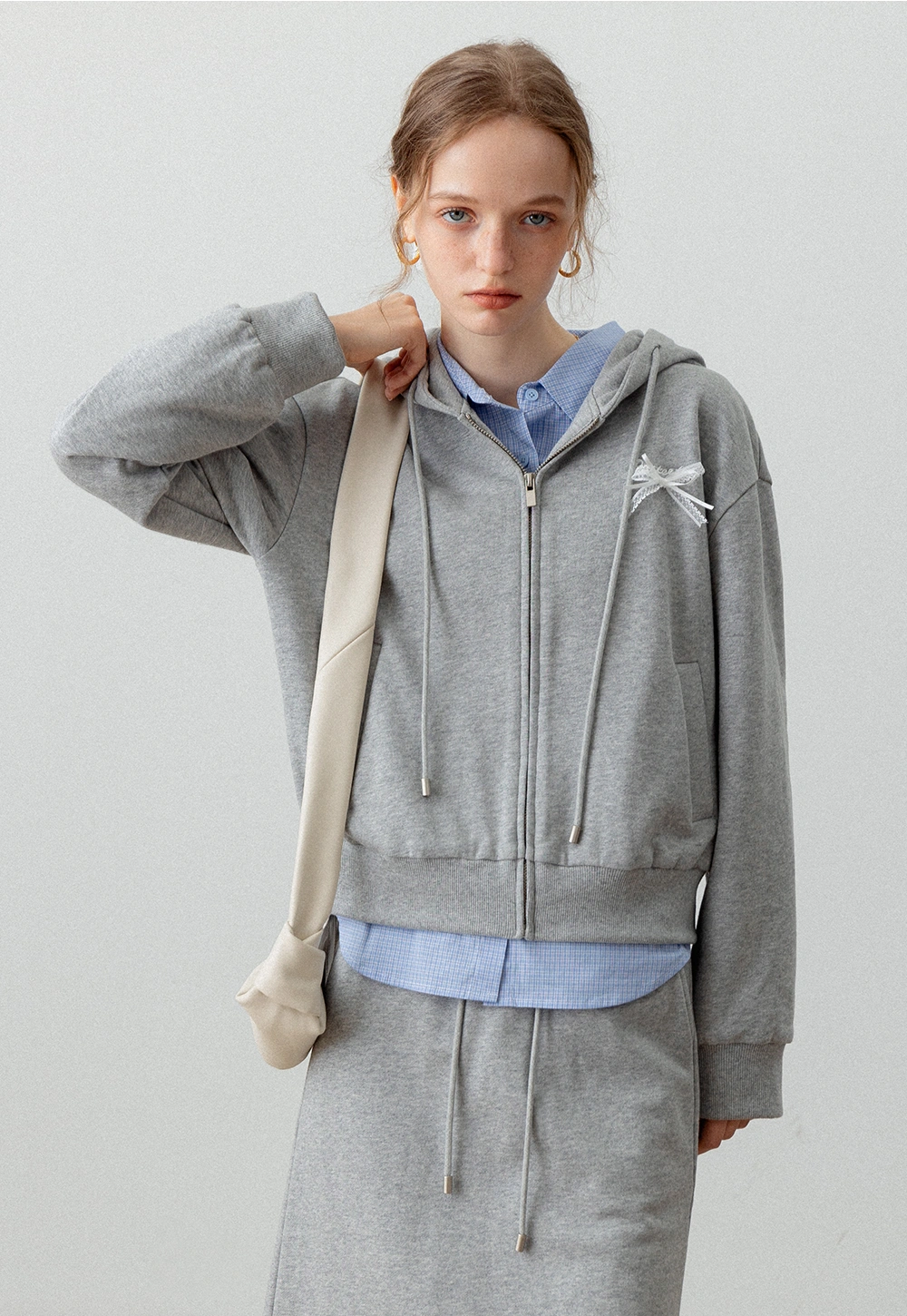 ANDWANG Hoodie docking jacket ANDWANG Hoodie docking jacket＆