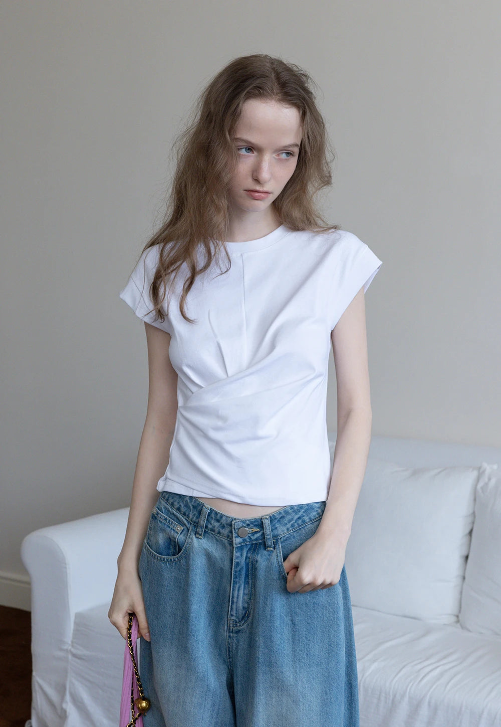 Women's Asymmetric Twist Tee