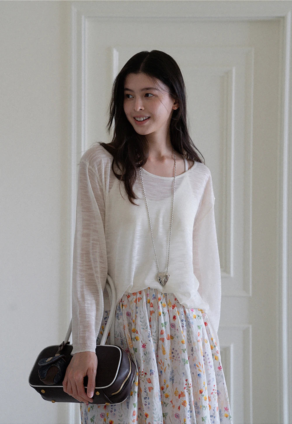 Women’s Lightweight Long Sleeve Knit Top