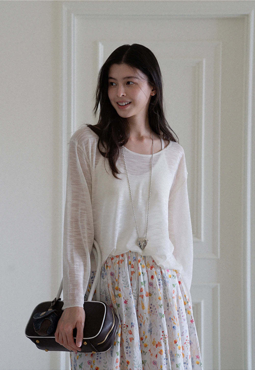 Women’s Lightweight Long Sleeve Knit Top