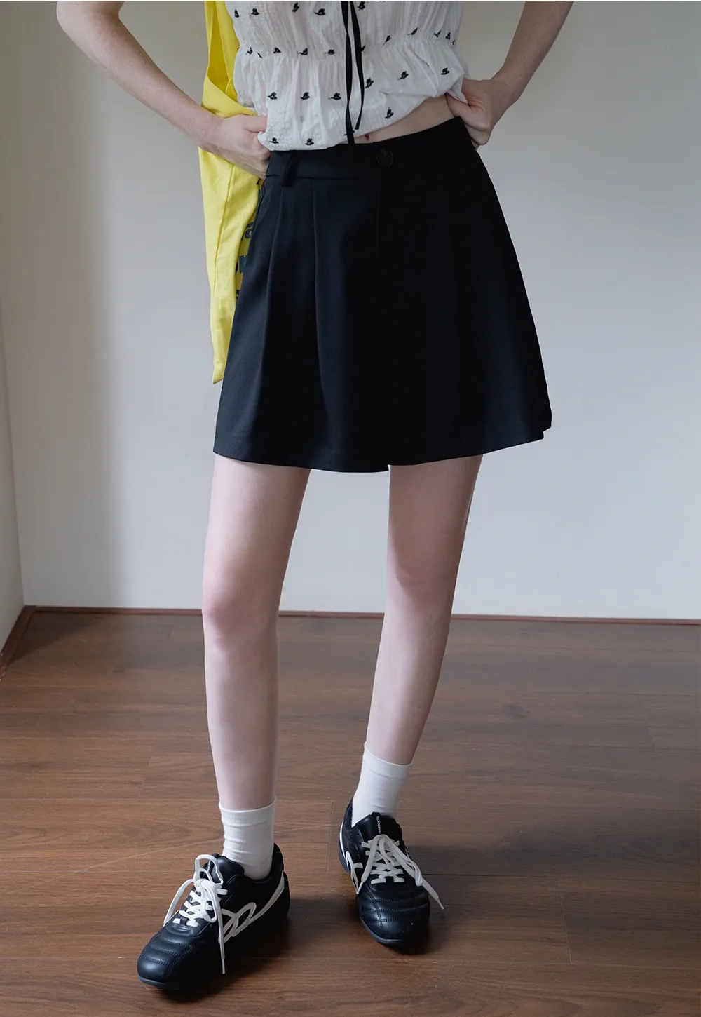 Women’s High Waist Pleated Skort