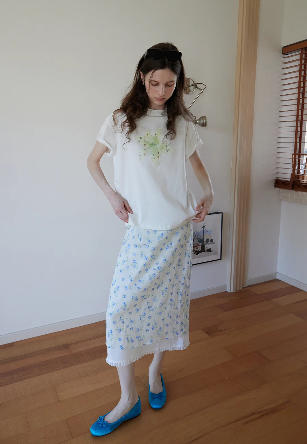 Women’s Lily Graphic Cotton T-Shirt