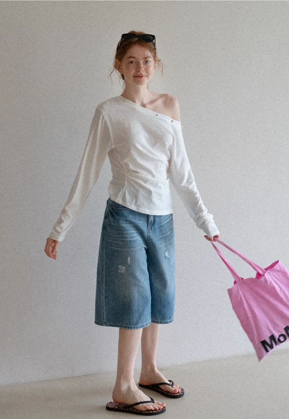 UV Cover-Up with Neckline Detail