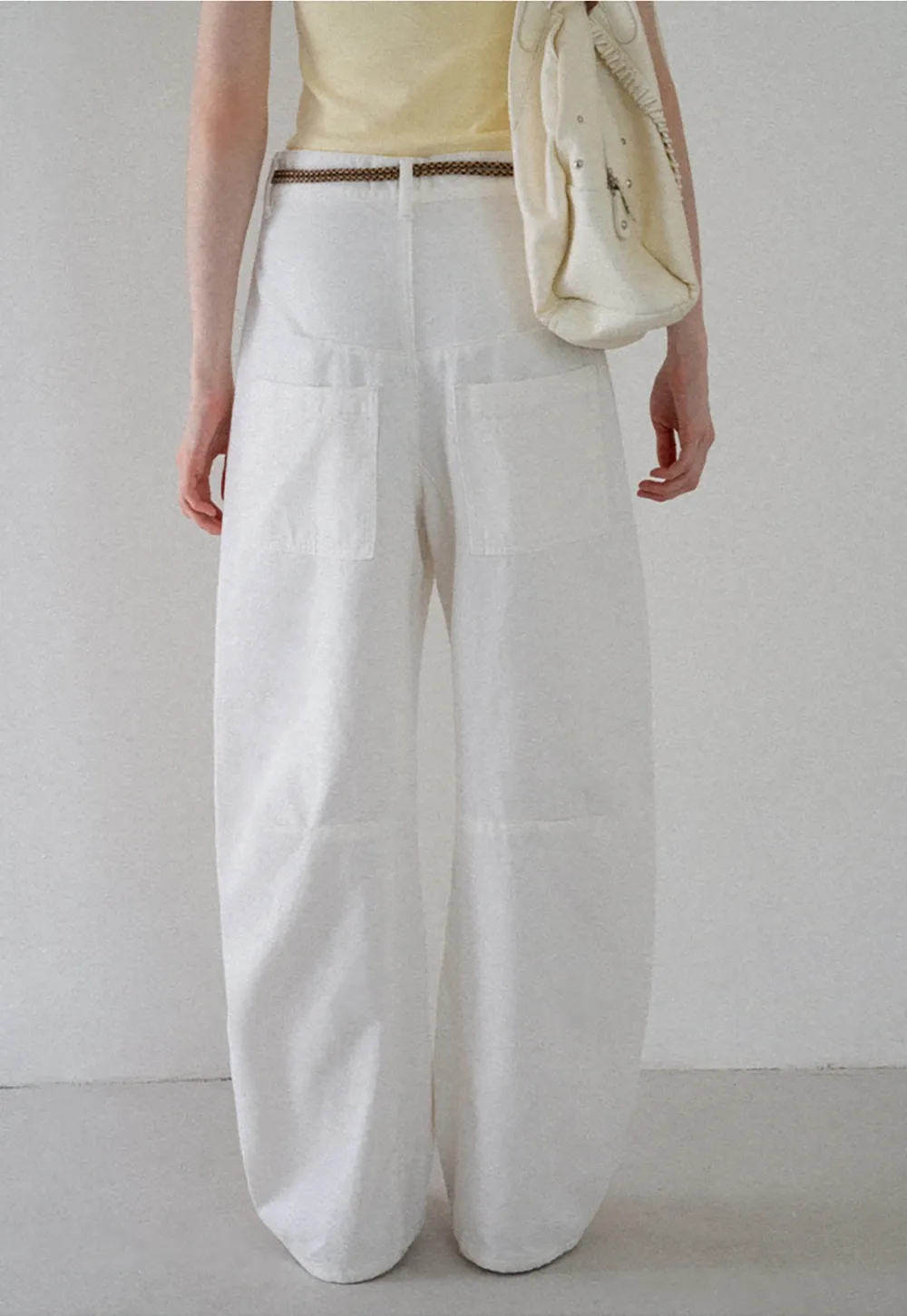 Women’s Belted Wide-Leg Pants