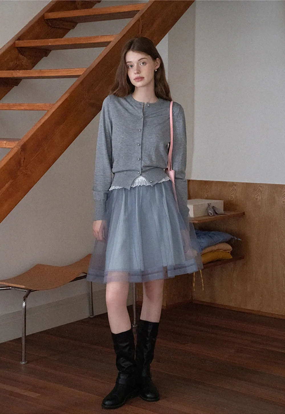 Women's Classic Button-Up Knit Cardigan