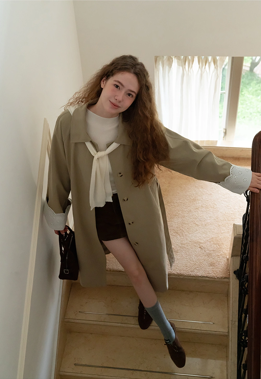 Womens Casual Corduroy Shorts with Pockets