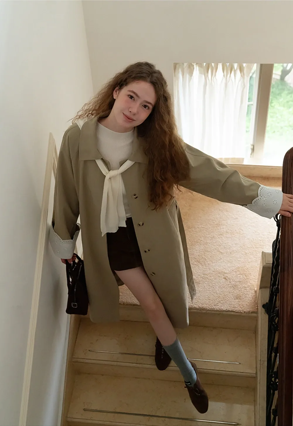 Womens Casual Corduroy Shorts with Pockets