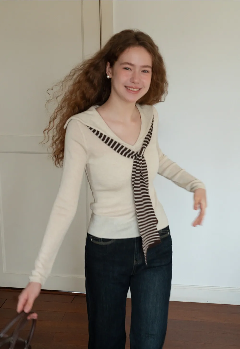 Bootcut White Jeans for Women