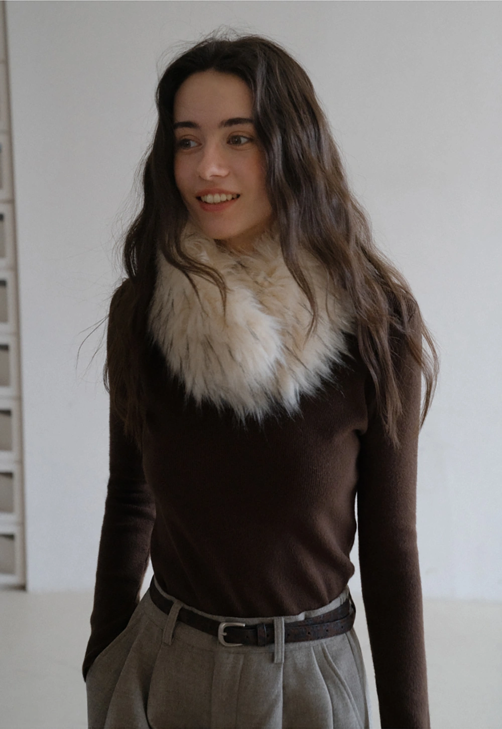 Basic Crew Neck Knit Sweater