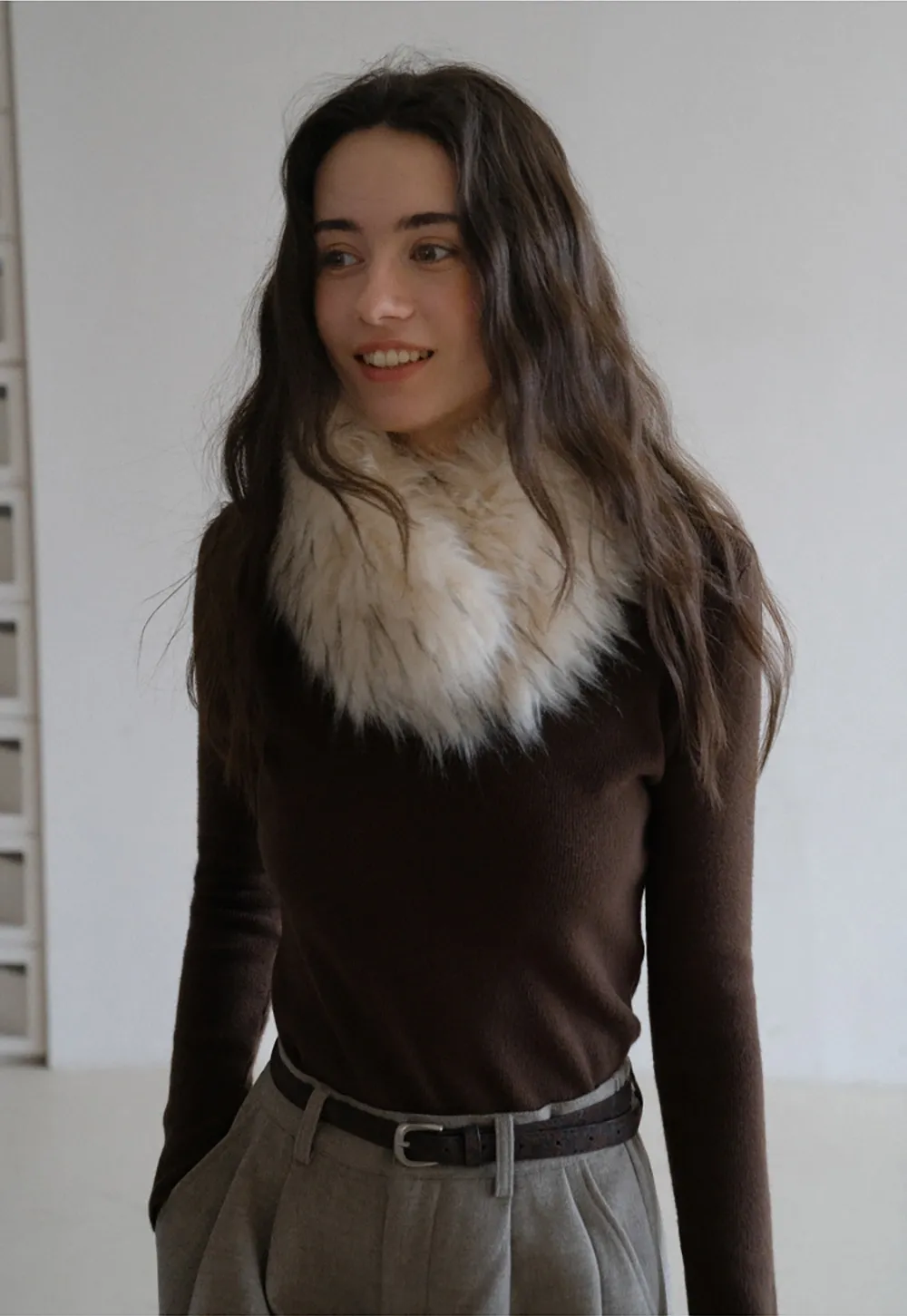 Basic Crew Neck Knit Sweater