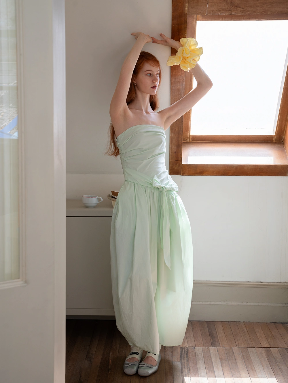 Elegant Strapless Dress