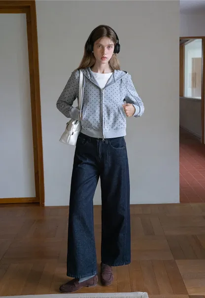 High Waist Wide Leg Jeans