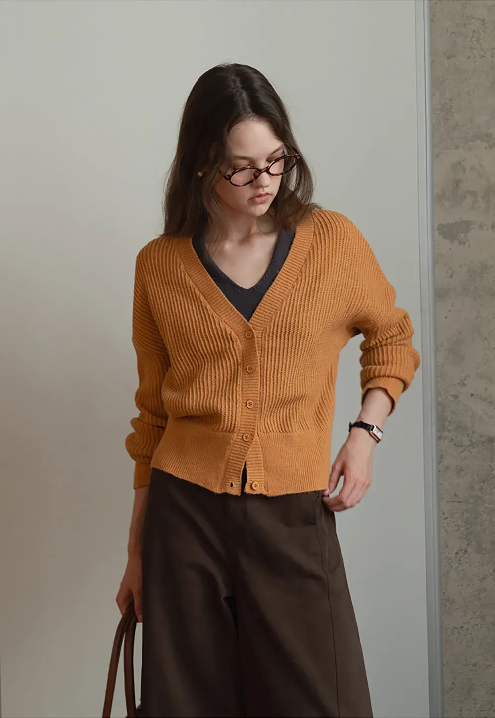 Belted Wide-Leg Trousers