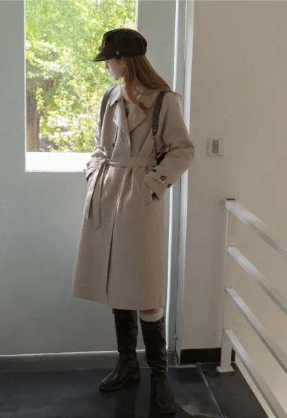 Double-Faced Wool Coat (Short / Long)