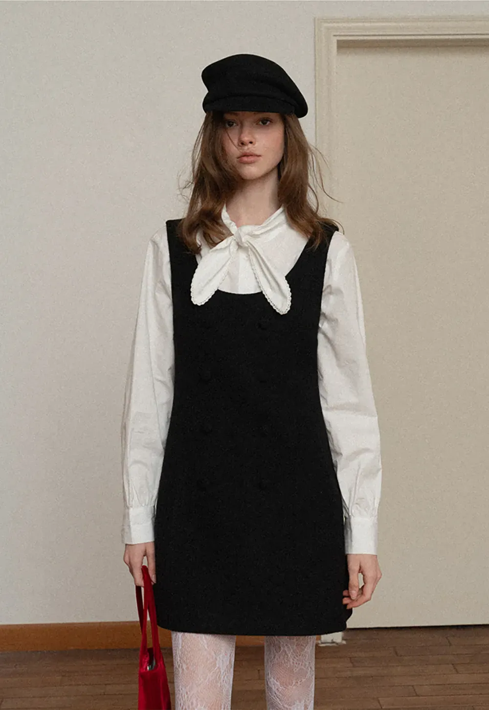 Sleeveless A-Line Mini Dress