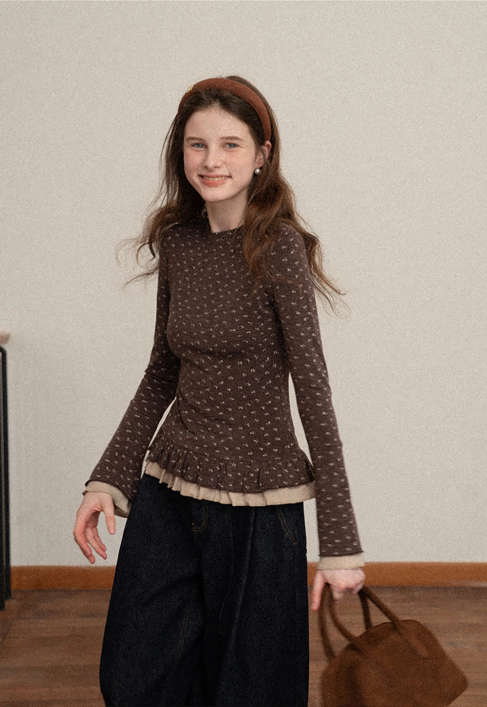 Women’s Floral Long Sleeve Top