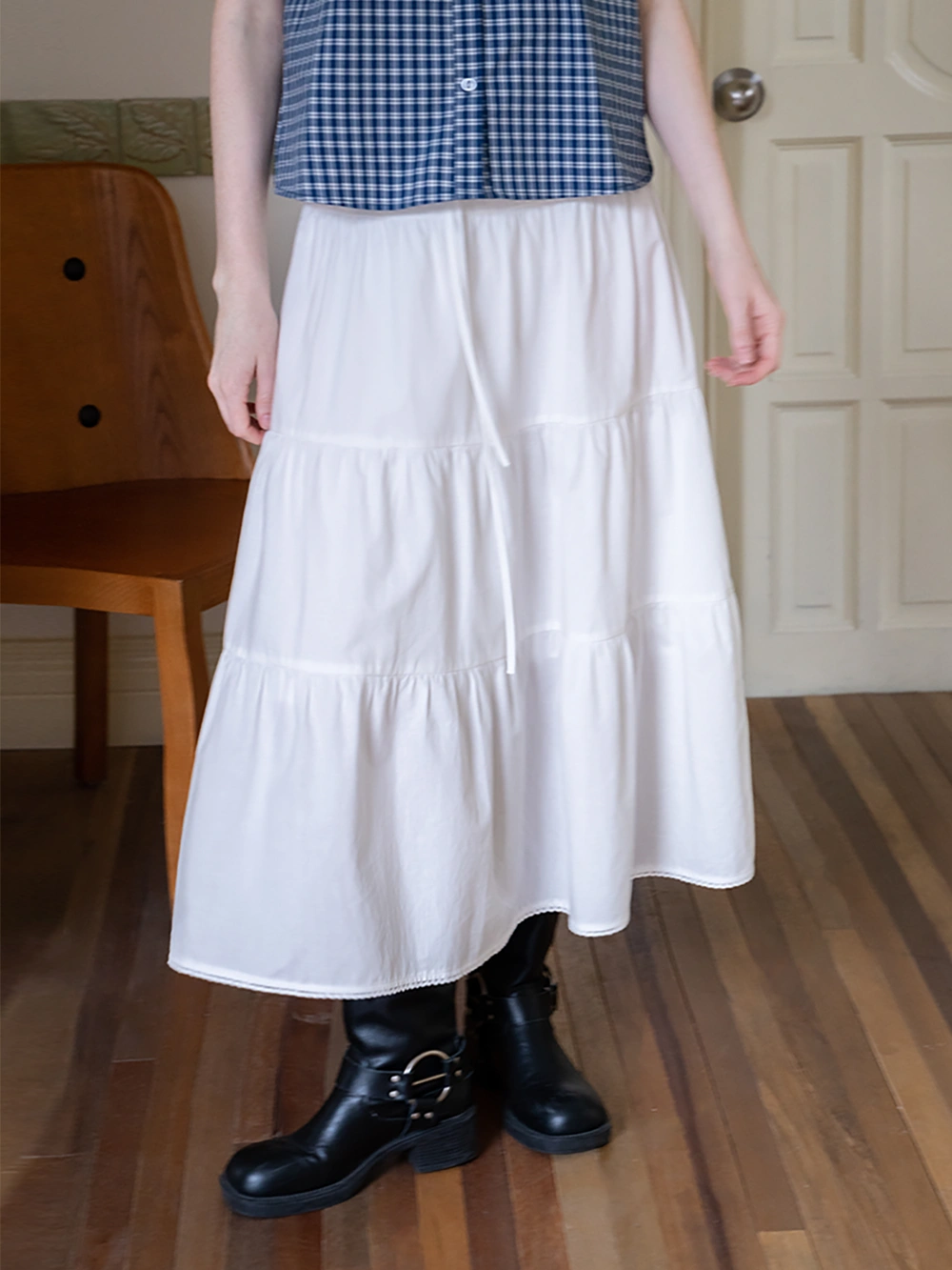 Women's Tiered Maxi Skirt