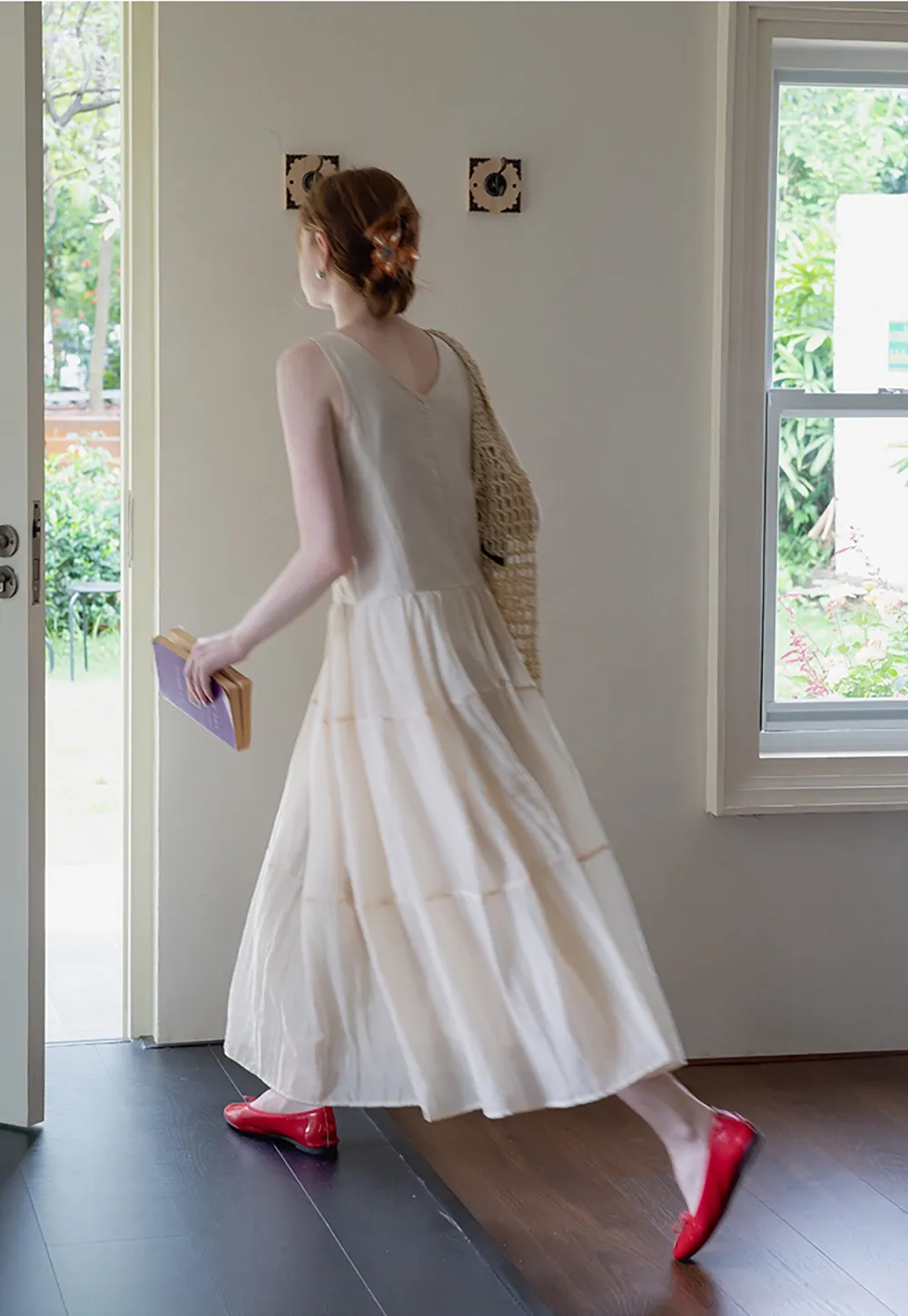 Women’s Sleeveless Tiered Maxi Dress