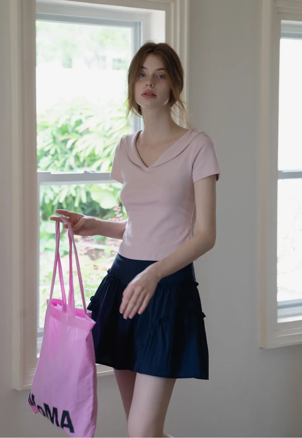 Ruffled Tiered Mini Skirt