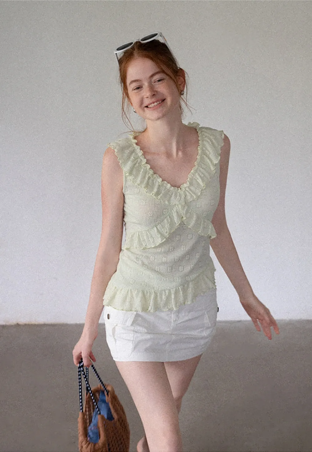 Women’s Cargo Mini Skirt with Flap Pockets