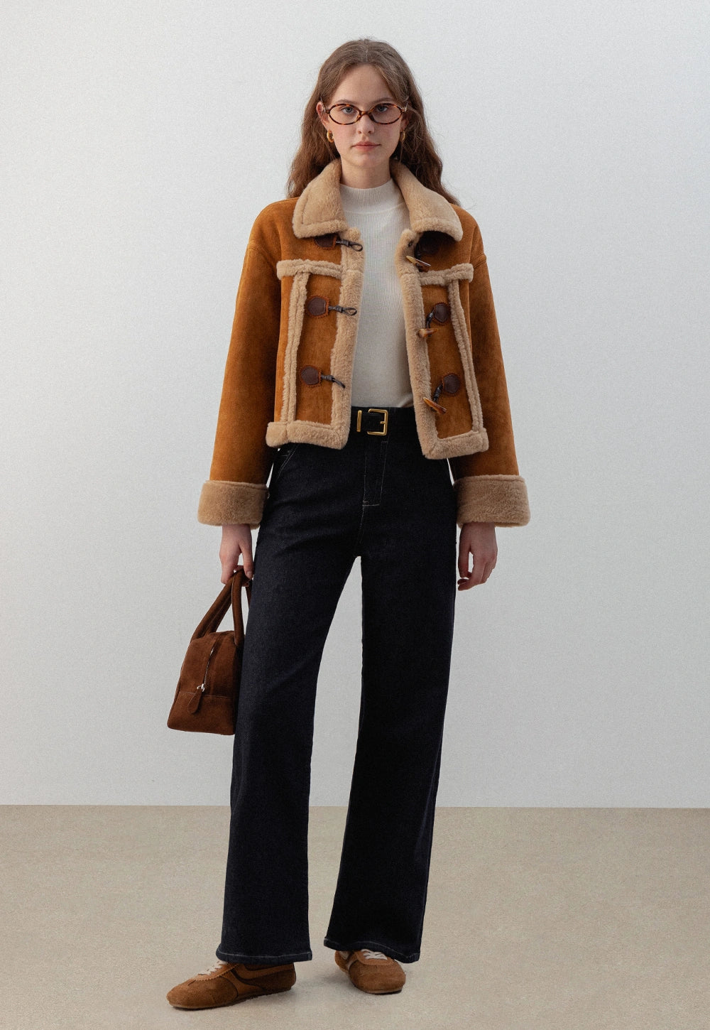 VINTAGE FAUX SHEARLING ジャケット SLY | VINTAGE FAUX SHEARLING ジャケット (ブルゾン ) |SHEL