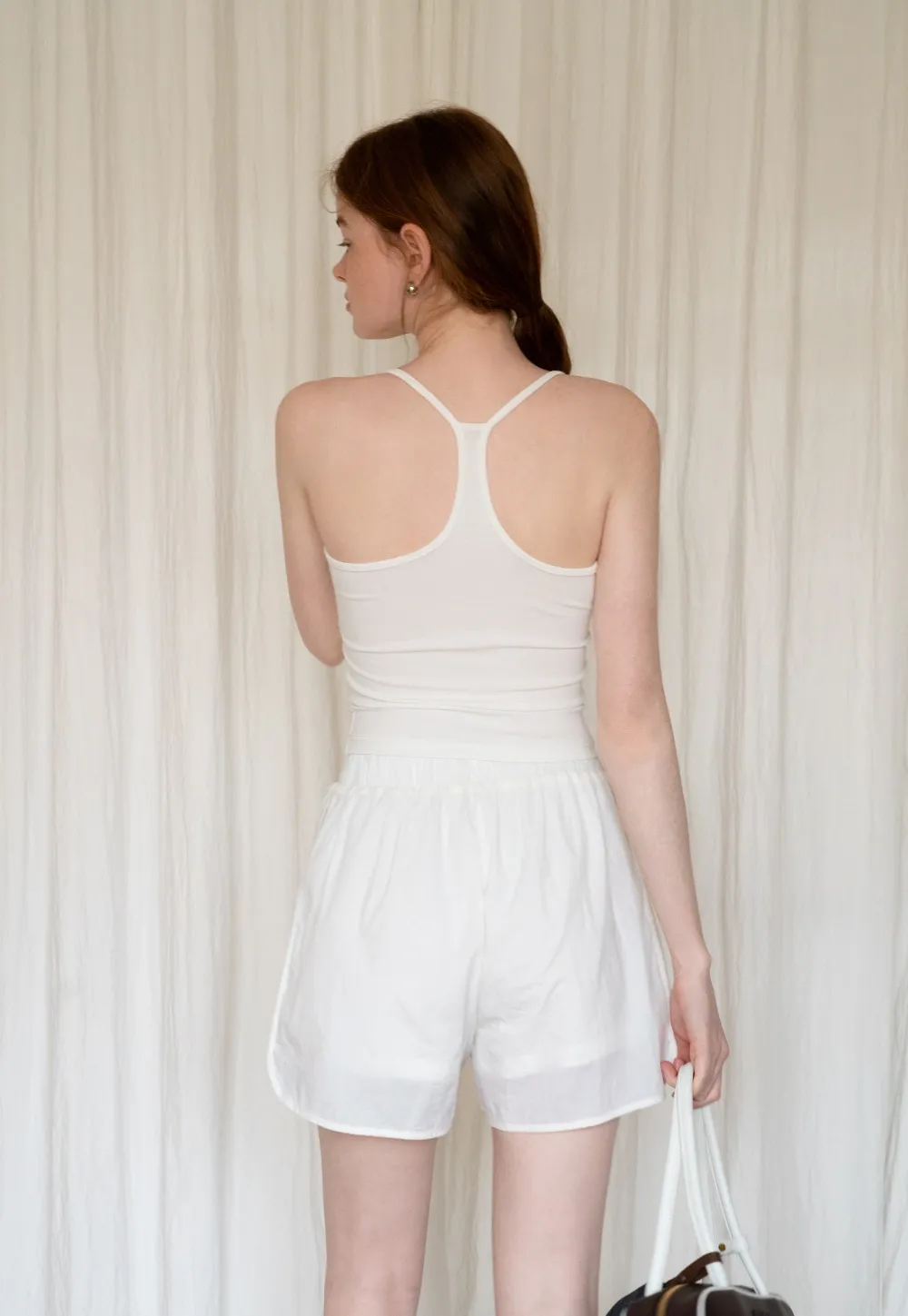 Racerback Crop Tank Top