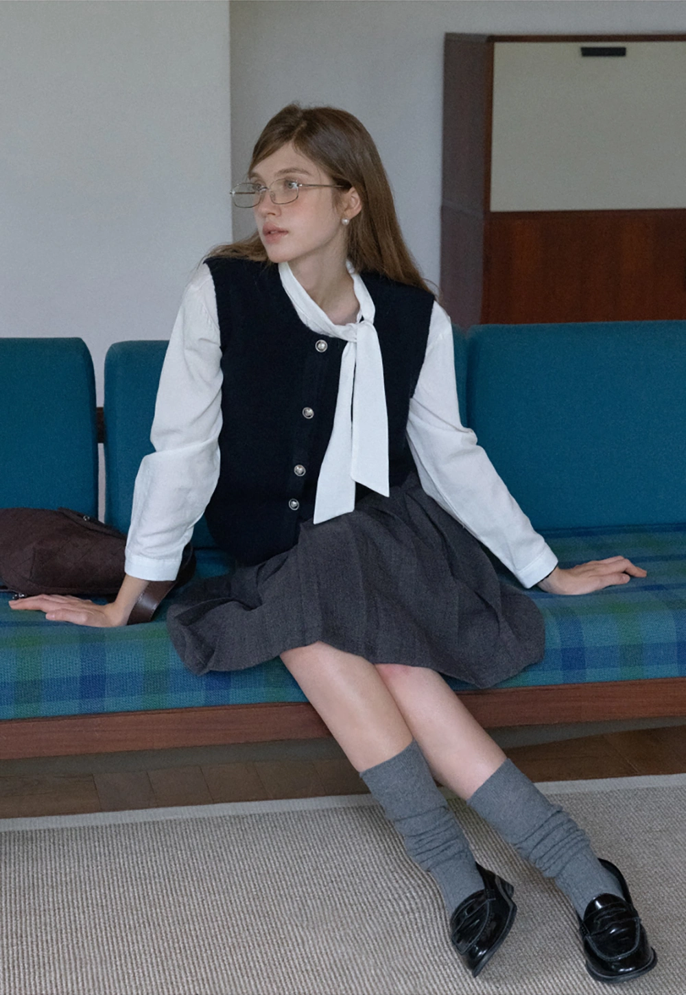 Womens Knit Sweater Vest