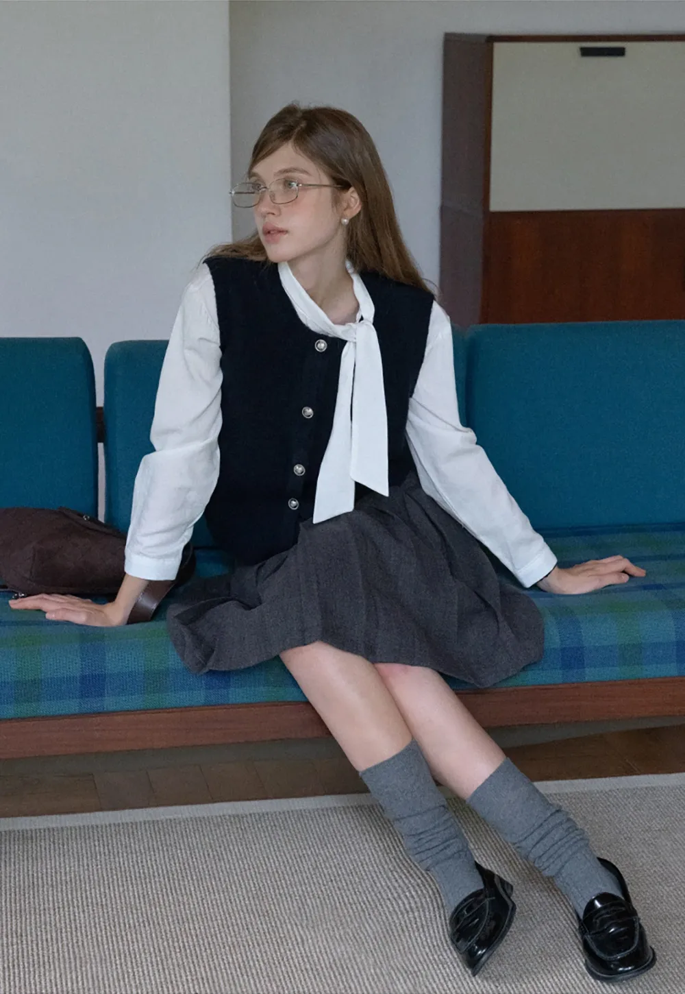 Womens Knit Sweater Vest