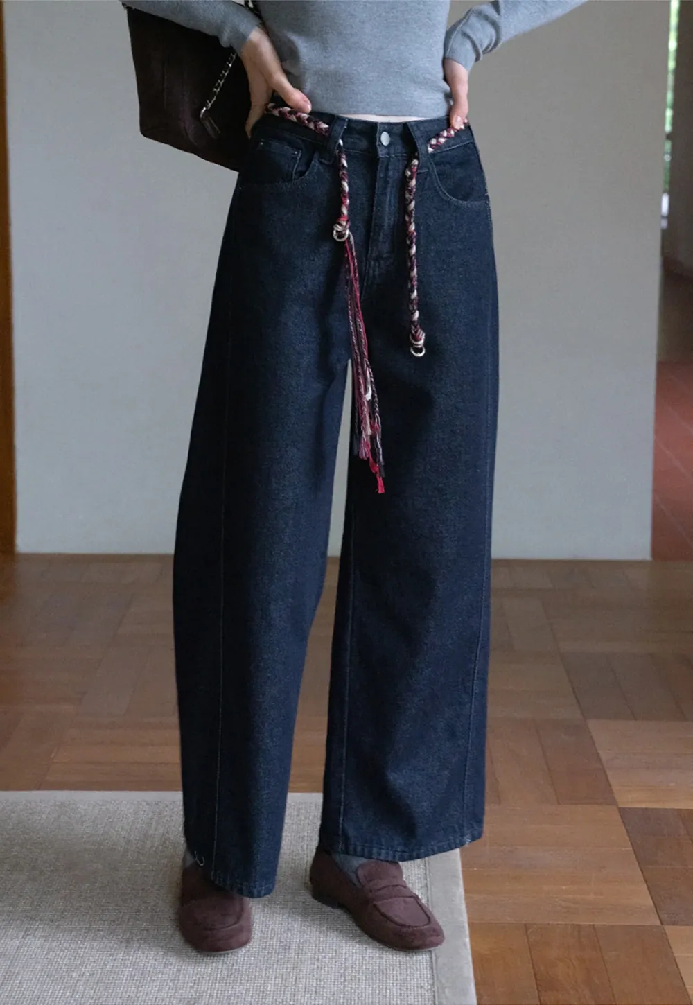 High Waist Wide Leg Jeans