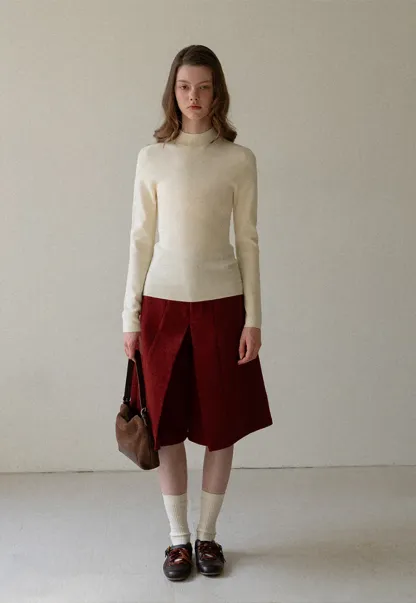 Women Basic Long Sleeve Turtleneck Sweater