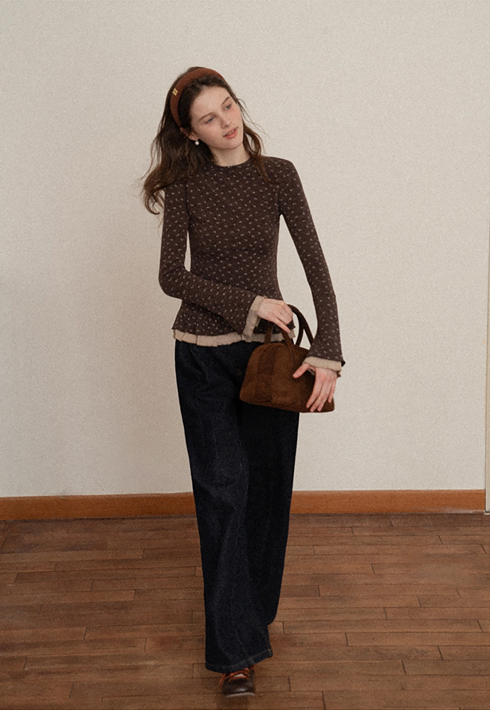 Women’s Floral Long Sleeve Top