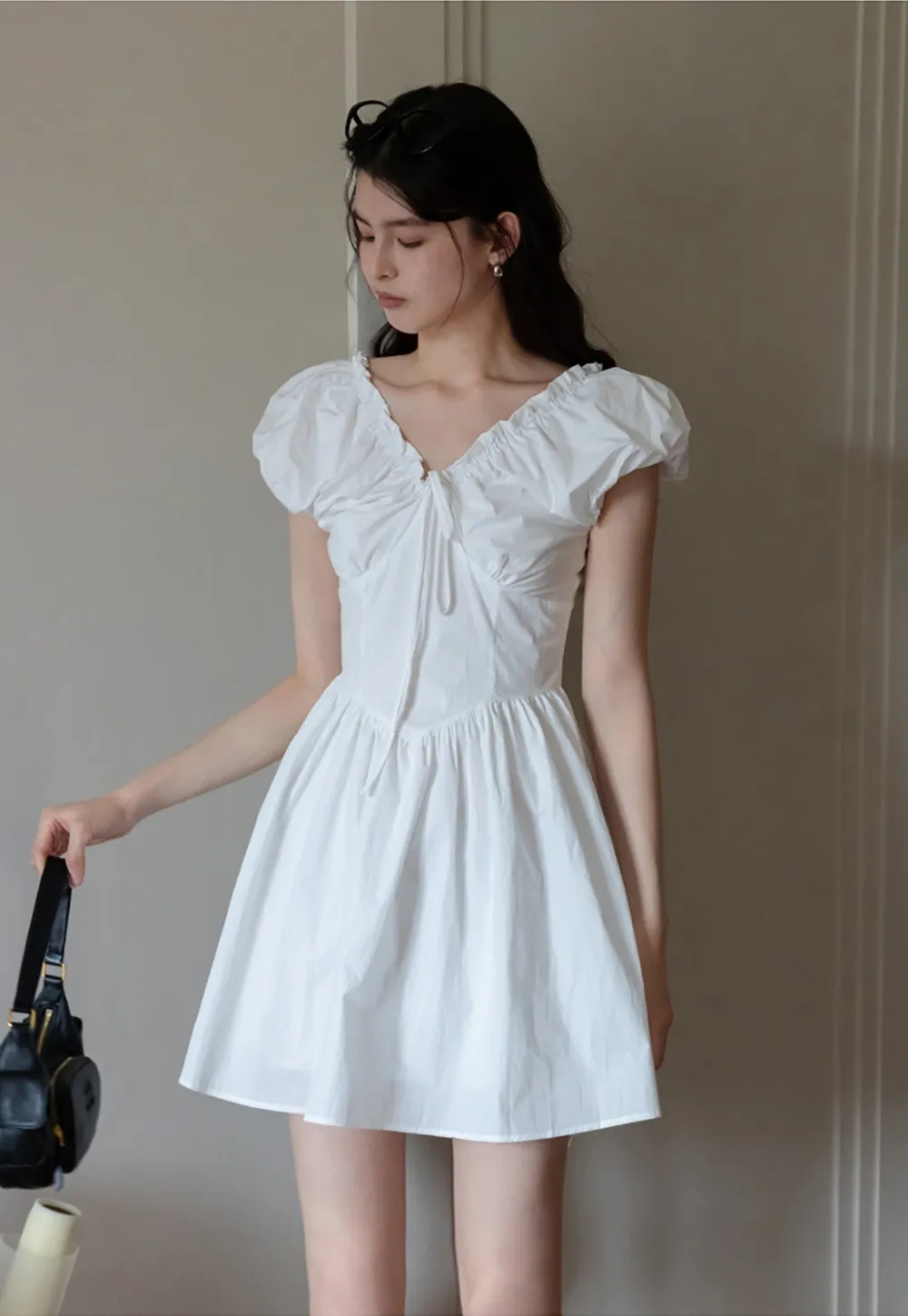 Women’s Puff Sleeve Mini Dress