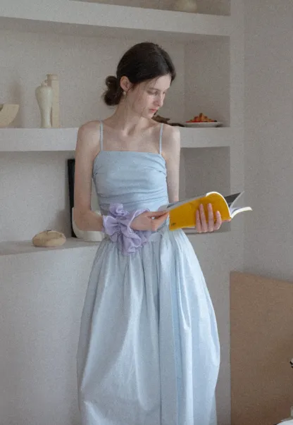 Women’s Draped One Shoulder Maxi Dress