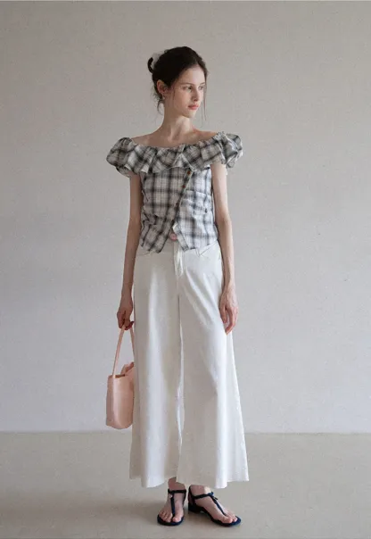 Women's High Waist Wide Leg Jeans