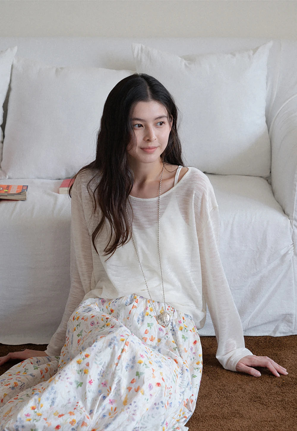 Women’s Lightweight Long Sleeve Knit Top