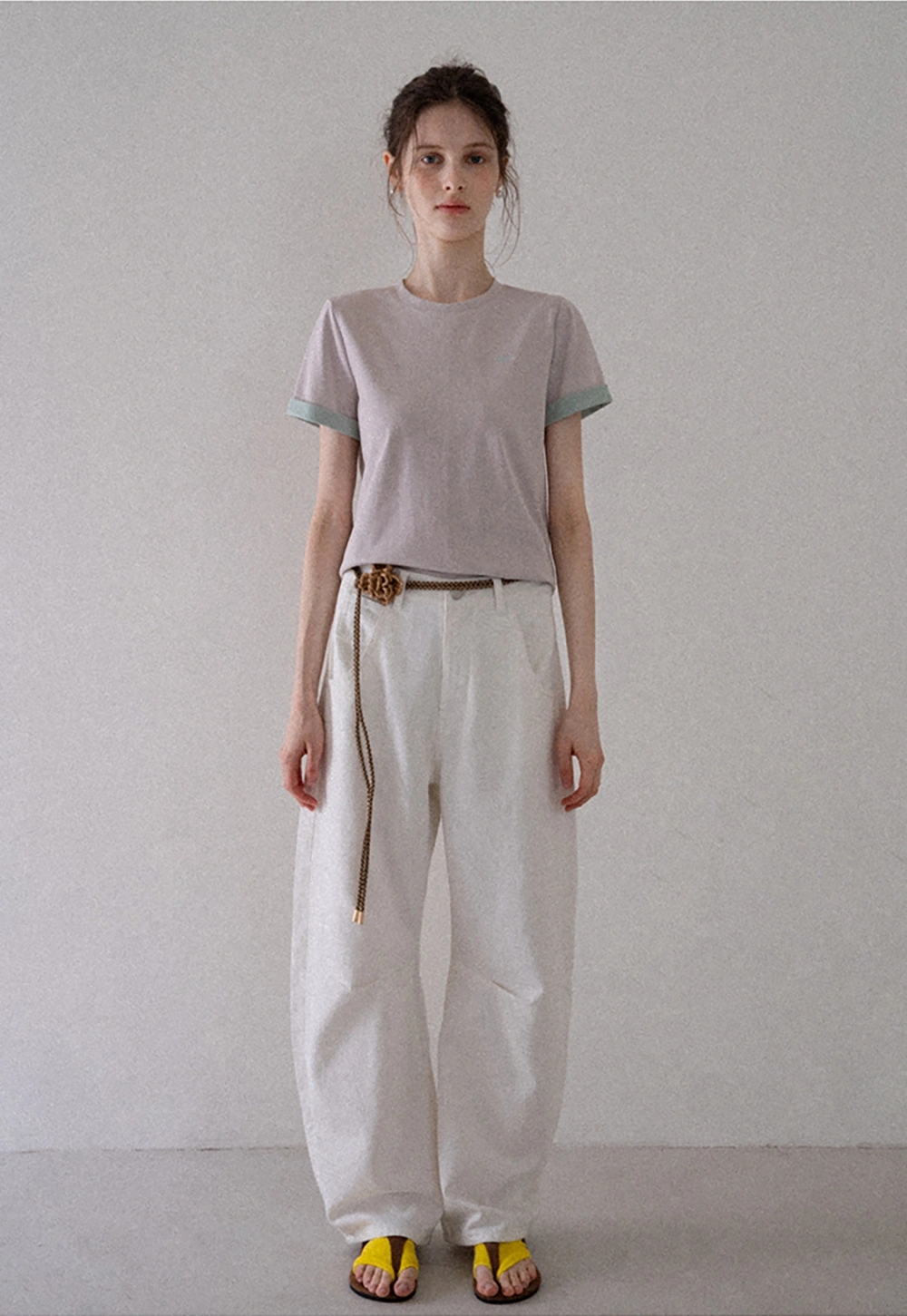 Women’s Belted Wide-Leg Pants