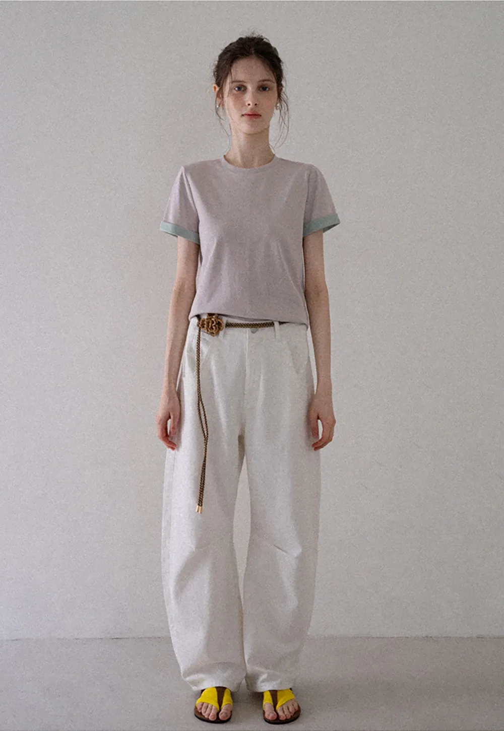 Women’s Belted Wide-Leg Pants