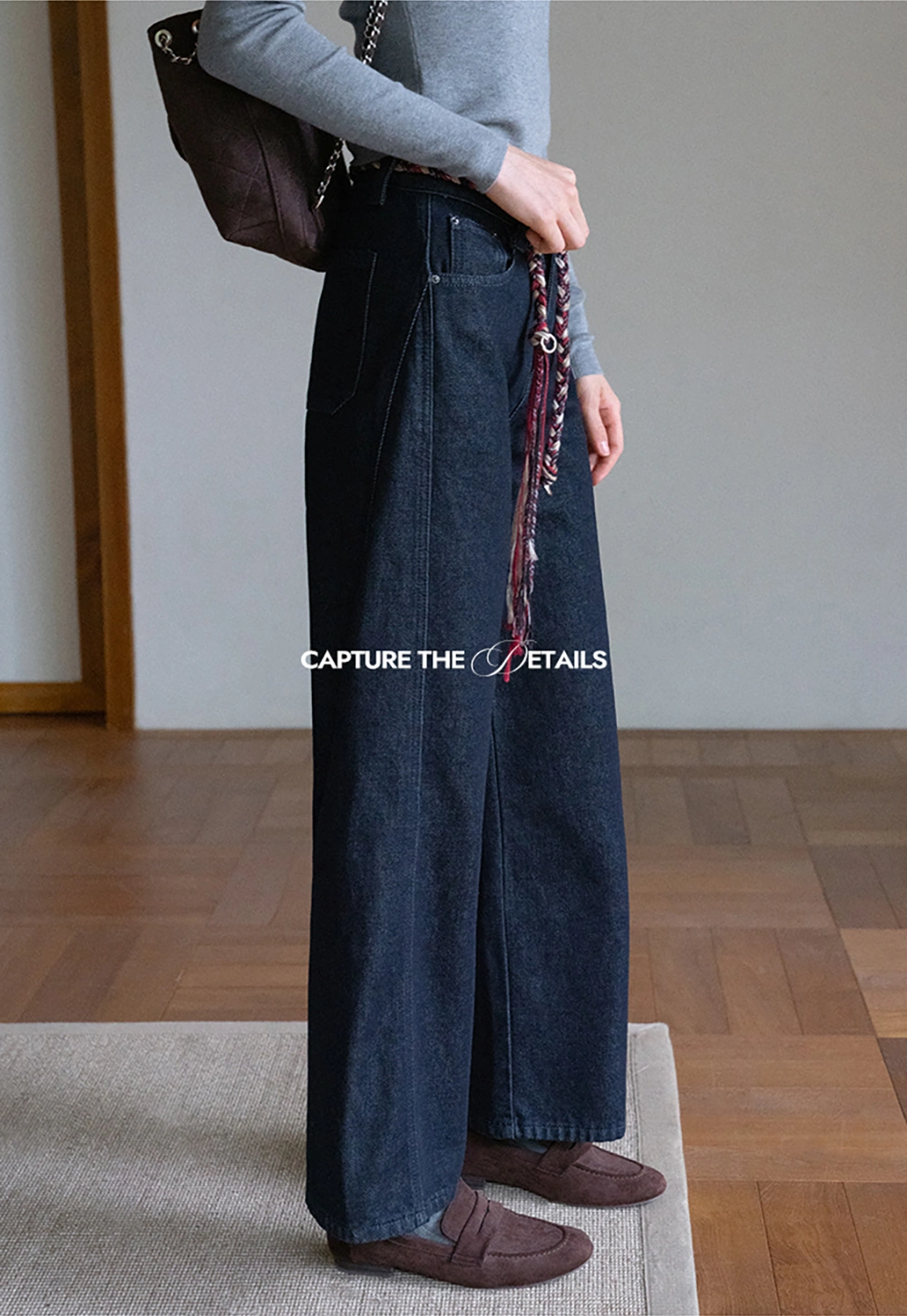 High Waist Wide Leg Jeans