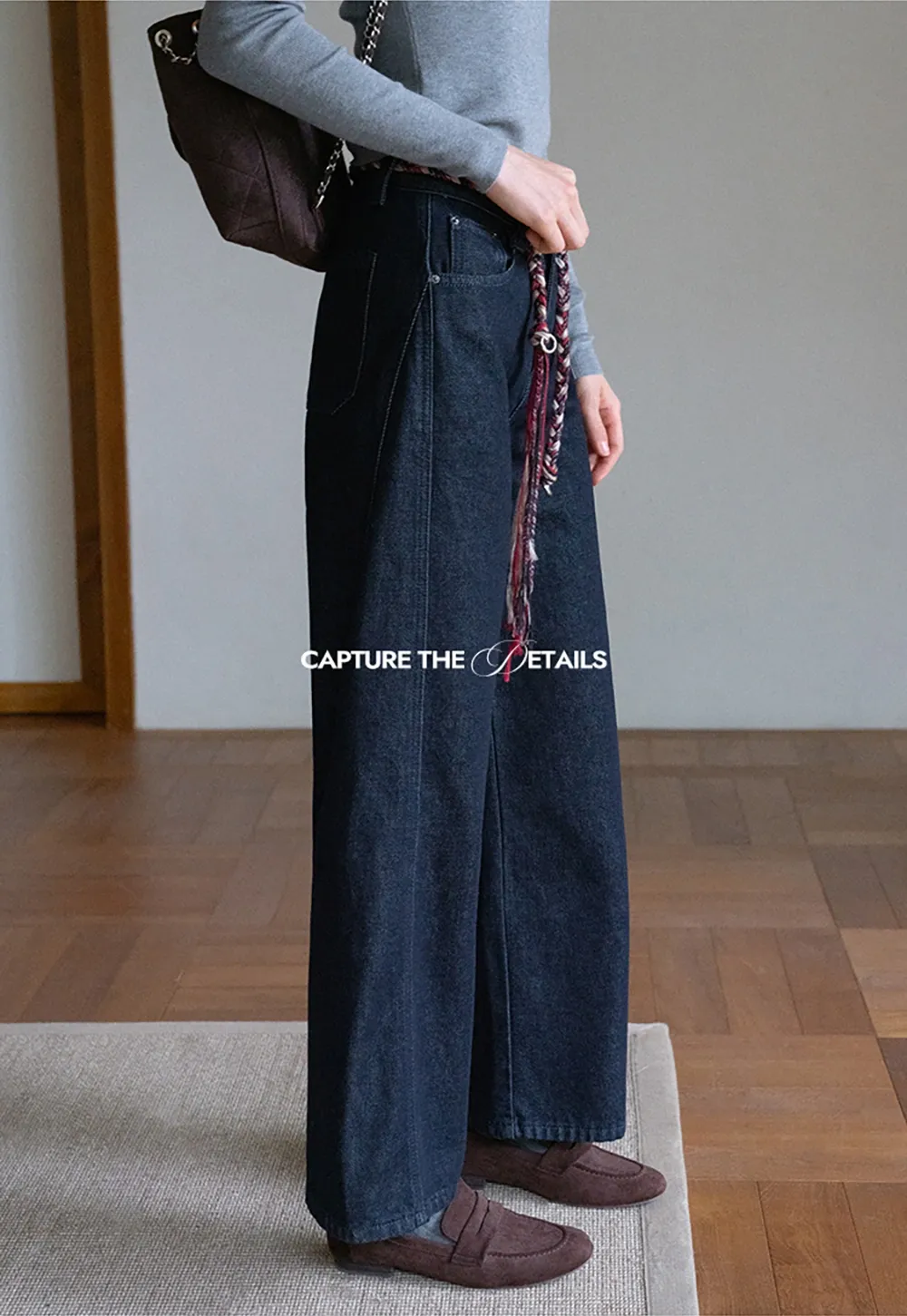 High Waist Wide Leg Jeans