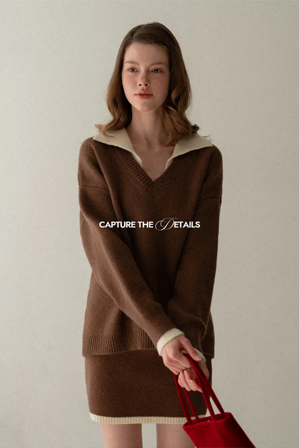 Cozy Knit Sweater and Skirt Set