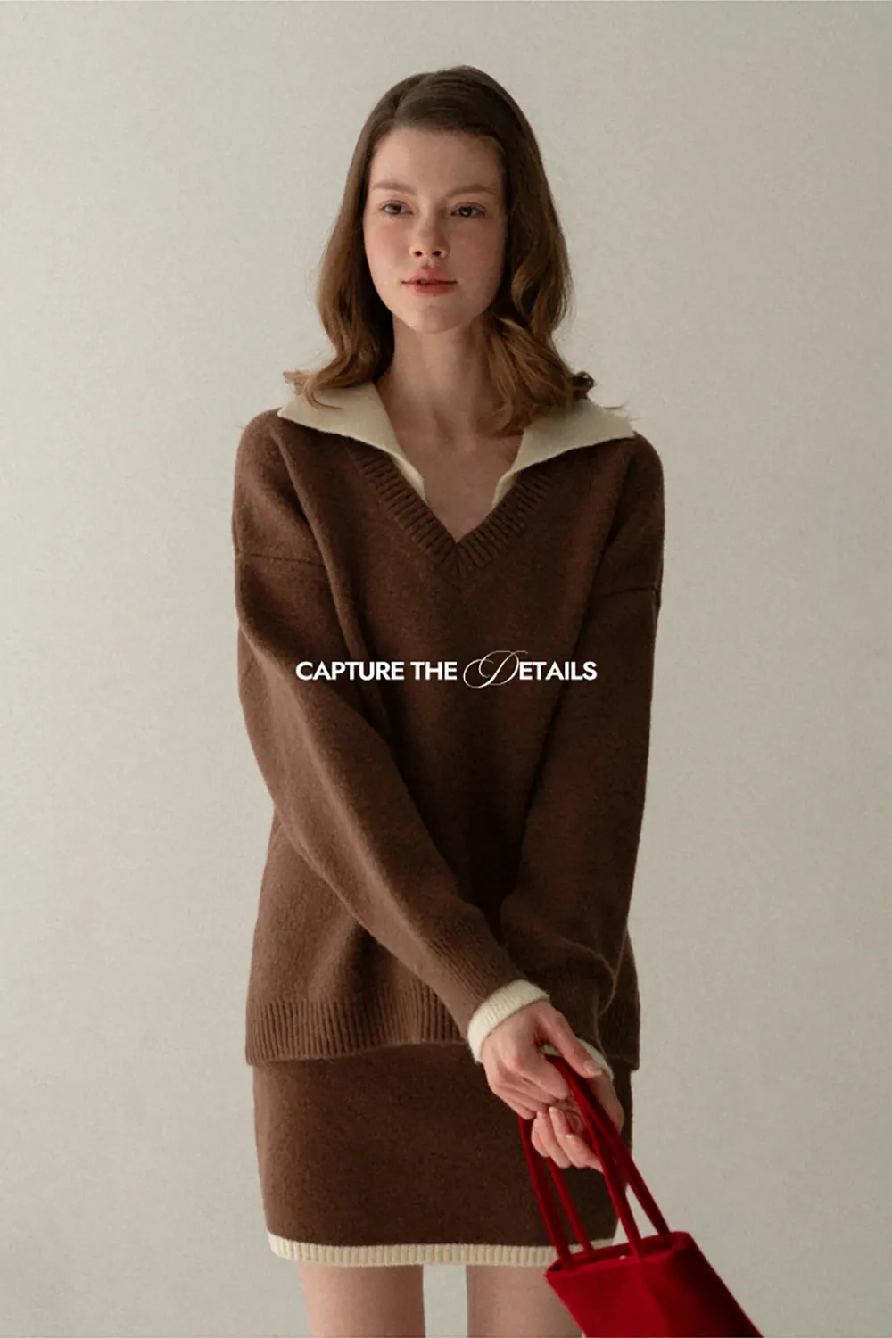 Cozy Knit Sweater and Skirt Set