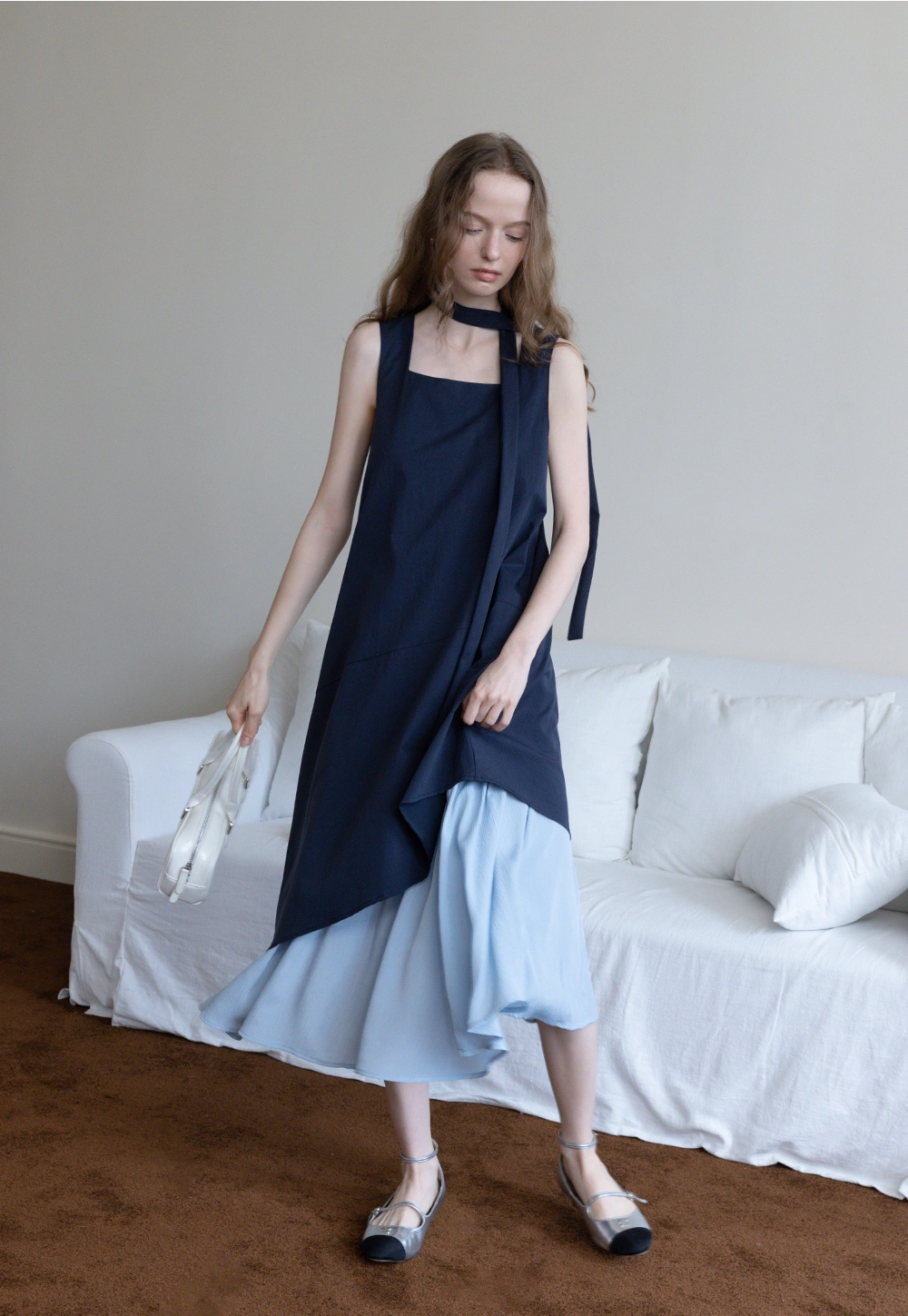 Asymmetric Layered Dress